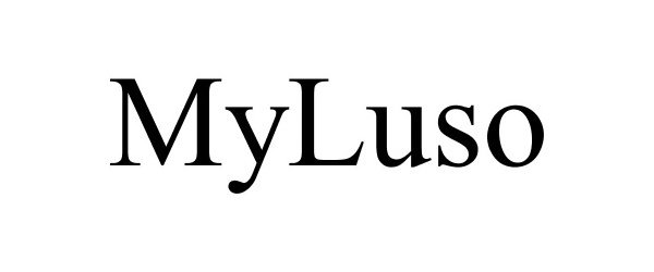 Trademark Logo MYLUSO
