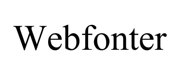  WEBFONTER