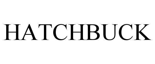 Trademark Logo HATCHBUCK