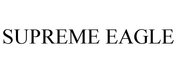 Trademark Logo SUPREME EAGLE