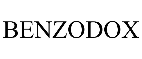 Trademark Logo BENZODOX