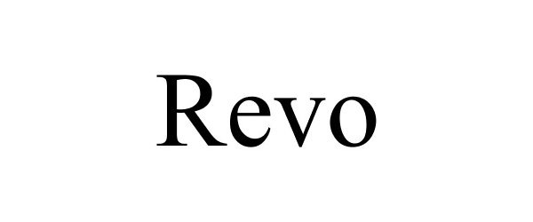Trademark Logo REVO