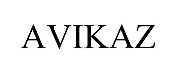 Trademark Logo AVIKAZ
