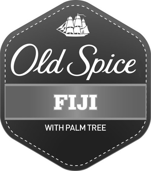 OLD SPICE FIJI WITH PALM TREE