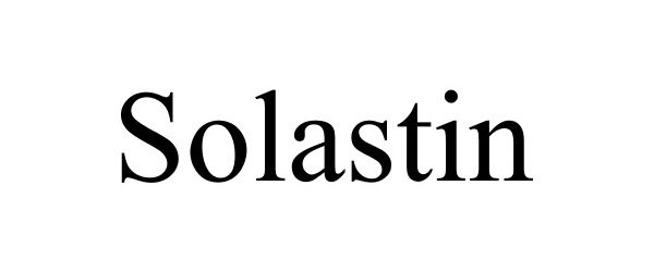 Trademark Logo SOLASTIN