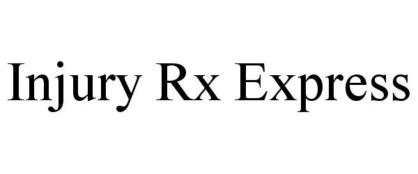  INJURY RX EXPRESS