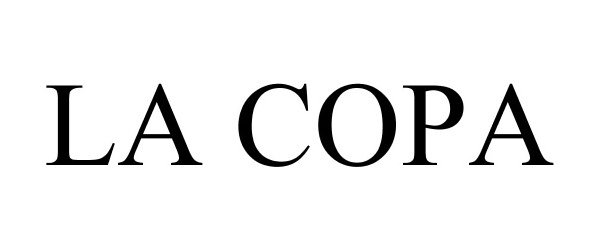 Trademark Logo LA COPA