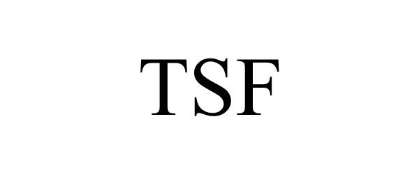 Trademark Logo TSF