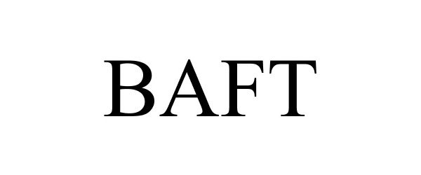 Trademark Logo BAFT