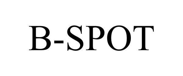 Trademark Logo B-SPOT