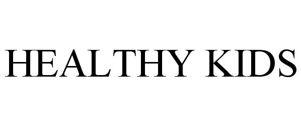 Trademark Logo HEALTHY KIDS