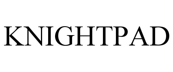 Trademark Logo KNIGHTPAD