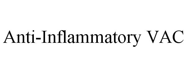 Trademark Logo ANTI-INFLAMMATORY VAC