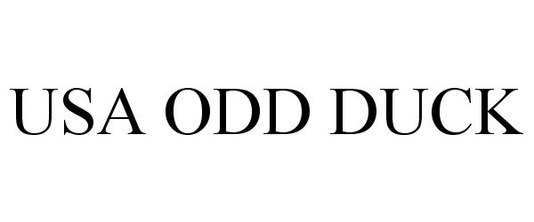 Trademark Logo USA ODD DUCK