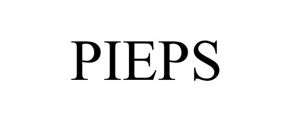 Trademark Logo PIEPS