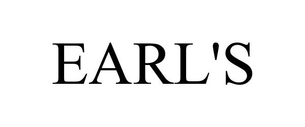 Trademark Logo EARL'S