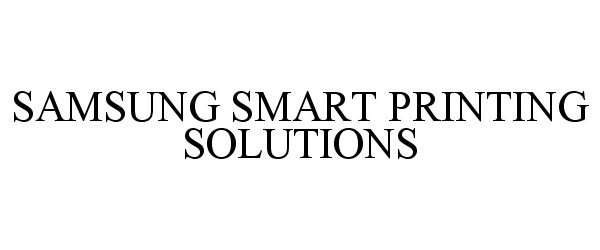  SAMSUNG SMART PRINTING SOLUTIONS