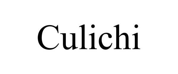 Trademark Logo CULICHI