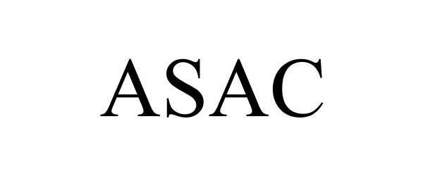 Trademark Logo ASAC