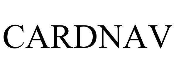 Trademark Logo CARDNAV