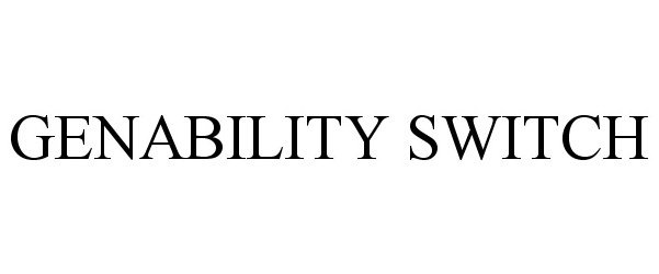  GENABILITY SWITCH