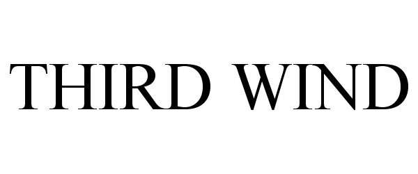 Trademark Logo THIRD WIND