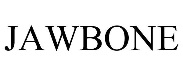 Trademark Logo JAWBONE