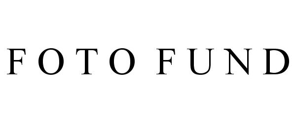 Trademark Logo F O T O F U N D