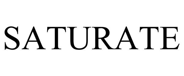 Trademark Logo SATURATE