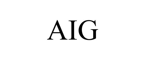 Trademark Logo AIG
