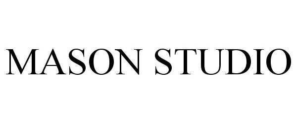 Trademark Logo MASON STUDIO