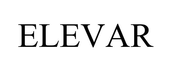 Trademark Logo ELEVAR