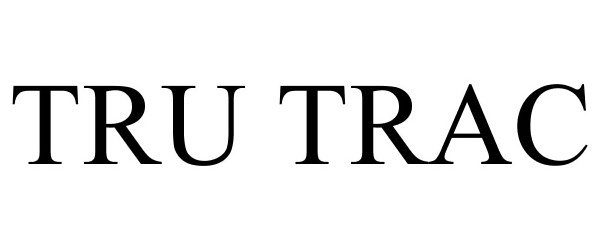 Trademark Logo TRU-TRAC