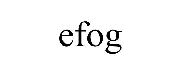 Trademark Logo EFOG