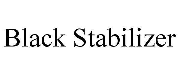 Trademark Logo BLACK STABILIZER