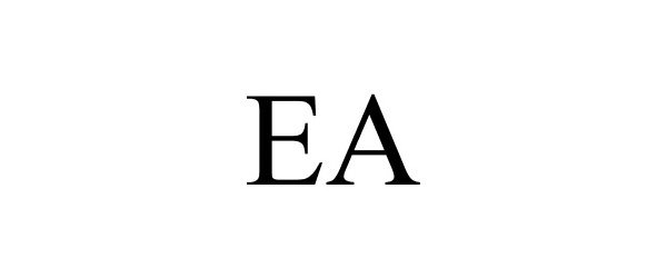 Trademark Logo EA