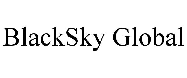  BLACKSKY GLOBAL