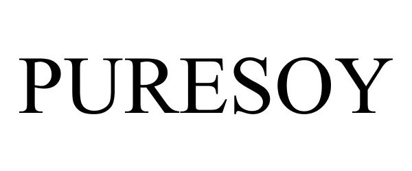 Trademark Logo PURESOY