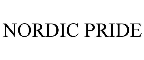 Trademark Logo NORDIC PRIDE