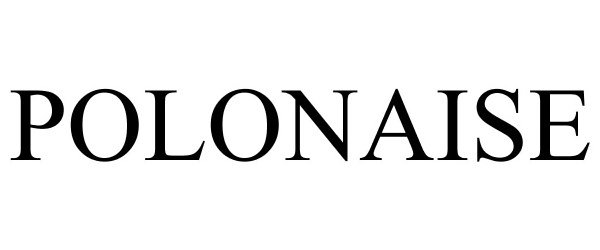 Trademark Logo POLONAISE