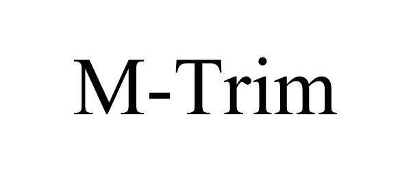 Trademark Logo M-TRIM