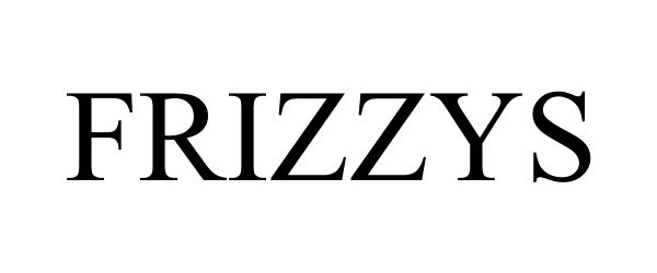 Trademark Logo FRIZZYS