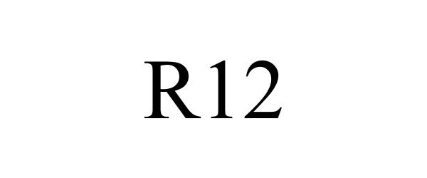 Trademark Logo R12