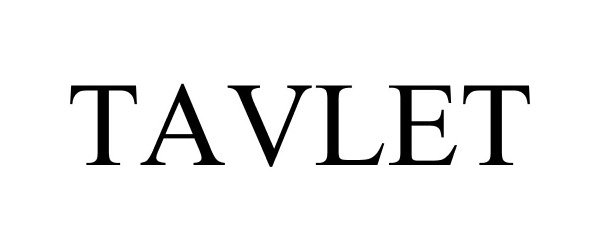 Trademark Logo TAVLET