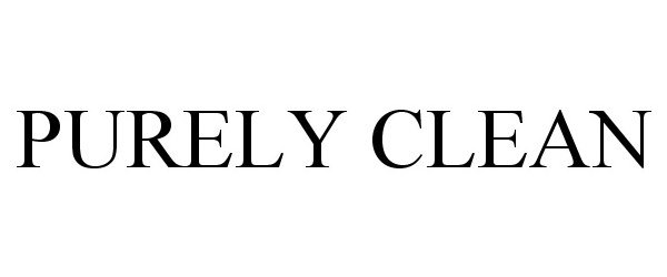 Trademark Logo PURELY CLEAN