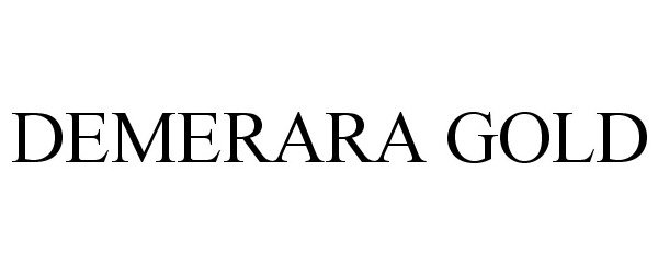 Trademark Logo DEMERARA GOLD