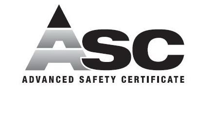 Trademark Logo ASC ADVANCED SAFETY CERTIFICATE