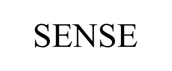 Trademark Logo SENSE