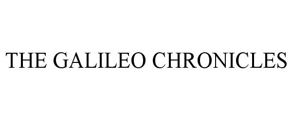  THE GALILEO CHRONICLES