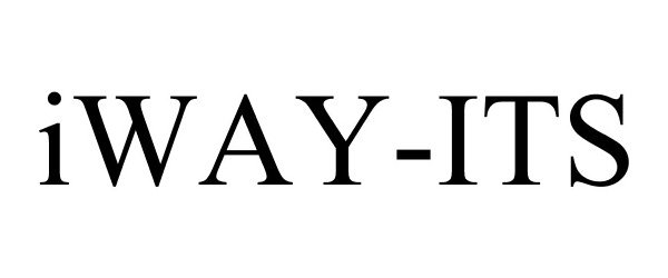 Trademark Logo IWAY-ITS